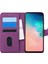 Samsung Galaxy S10E Kılıf Fabric Book Wallet Mor 1