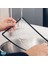 Apple iPad Pro 11'' 2020 2.Nesil (A2228-A2068-A2230) Tam Kaplayan Temperli Cam Ekran Koruyucu Siyah 5