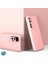 Xiaomi Mi Note 10 Lite Kılıf Double Dip 360 Protective Rose Gold 3