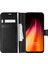 Xiaomi Redmi Note 8 Kılıf Delux Leather Wallet Siyah 1