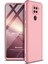 Xiaomi Redmi Note 9 Kılıf Double Dip 360 Protective Rose Gold 1