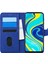 Xiaomi Redmi Note 9 Pro Kılıf Fabric Book Wallet Lacivert 1