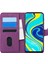 Xiaomi Redmi Note 9 Pro Kılıf Fabric Book Wallet Mor 1