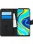Xiaomi Redmi Note 9 Pro Kılıf Fabric Book Wallet Siyah 1