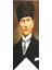 Atatürk Kalpaklı Posteri Kırlangıç Bayrağı 100 x 300 cm 1