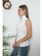 Bayan Sıfır Kol Yarım Balıkçı Yaka Body 262B 3