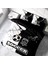 Black & White 3D Pamuk Saten Çift Kişilik Nevresim Takım 1