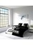 Black & White 3D Pamuk Saten Çift Kişilik Nevresim Takım 2