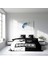 Black & White 3D Pamuk Saten Çift Kişilik Nevresim Takım 3