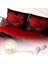 Red Rose 3D Pamuk Saten Çift Kişilik Nevresim Takımı 4