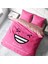 Smile Mottom 3D Pamuk Saten Çift Kişilik Nevresim Takımı 1