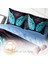 Blue Wing 3D Pamuk Saten Çift Kişilik Nevresim Takımı 4