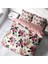 PinkRose 3D Pamuk Saten Çift Kişilik Nevresim Takımı 1