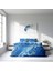 BlueDream 3D Pamuk Saten Çift Kişilik Nevresim Takımı 3