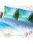 Palm 3D Pamuk Saten Çift Kişilik Nevresim Takımı 4