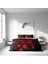 Red Roses 3D Pamuk Saten Çift Kişilik Nevresim Takımı 3