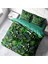 Green Forest 3D Pamuk Saten Çift Kişilik Nevresim Takımı 1