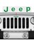 Jeep Wrangler 2015 - 2018 Ön Jeep Amblem Sticker (Yeşil) 4