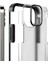 Apple iPhone 12 Max Kılıf Kenarları Renkli Voldi Şeffaf Silikon Koruma Koyu Yeşil 4