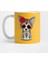 Red Day Of The Dead Sugar Skull Wolf Cub Kupa Bardak 1