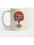 Tree Of Life With Norwegian Flag Kupa Bardak 1