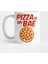 Pizza İs My Bae I Loev Pizza Pepperoni Slice New York Style Pizza Mozzarella Kupa Bardak 1