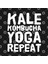 Kale Kombucha Yoga Repeat Kupa Bardak 3