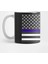 Thin Blue Line Flag Kupa Bardak 1