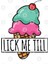 Lick Me Till İce Cream Kupa Bardak 3