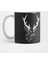 Geometric Light Line Stag Head Kupa Bardak 1