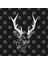 Geometric Light Line Stag Head Kupa Bardak 3