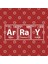 Array (Ar-Ra-Y) Periodic Elements Spelling Kupa Bardak 3