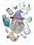 Wizard Portrait Kupa Bardak 3