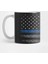 Thin Blue Line Flag Kupa Bardak 1