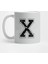Initial Letter X Black Jersey Sports Athletic Player Kupa Bardak 1