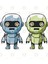 Gemini Robotic Zodiac Sign Kupa Bardak 3