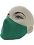 Yıkanabilir Pamuklu Kumaş Maske 12 Yesil 2