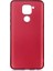 Xiaomi Redmi Note 9 Kılıf Mat Premium Silikon Kılıf Bordo 1