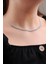 Turkuaz Taşlı Gümüş Choker Kolye 6575 1