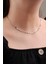 Pullu Tasarım Choker Gümüş Kolye 6586 1