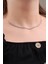 Turkuaz Taşlı Choker Rose Gümüş Kolye 6570 1