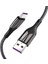 5A USB-C Süper Hızlı Şarj Kablosu - 1.2 Metre - Siyah 1