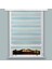 Zebra Perde 659-8 Etek Dilimli & Boncuklu Yeşil MZ659-8EB 70x260 cm 1