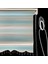Zebra Perde 659-8 Etek Dilimli & Boncuklu Yeşil MZ659-8EB 70x260 cm 3