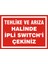 Tehlike ve Arıza Halinde Ipli Swichi Çekiniz 2.6 mm PVC Uyarı Levhası 17,5 x 25 cm 1
