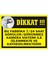 Bu Fabrika 7/24 Saat Görülür/Görünmez Kamera Sistemi İle İzlenmekte ve Kaydedilmektedir 2.6 mm PVC Uyarı Levhası 17,5 x 25 cm 1