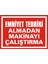 Emniyet Tedbiri Almadan Makinayı Çalıştırma (Kendinden Yapışkanlı Etiket) 17,5 x 25 cm 1