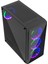 Fribsy FC-9280G 600 W 80+ Bronz 4 FAN LED Tamper Camlı ATX Midi Tower Bilgisayar Kasası 2