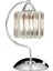 ML-65244-1K Krom Kaplama Masa Lambası E27 Metal Kristal 20x25cm 1