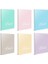 Pastels Tel Dikişli 60 Yaprak Pp Kapak Defter Kareli 17 x 24 cm 6'lı 1